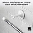 thumbnail image 2 of Umbra Flex Sure-Lock Non-Damaging Towel Bar,Chrome, 2 of 6