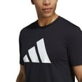 thumbnail image 5 of Big & Tall adidas Train Essentials Feelready Training Tee Color: Silver Pebble Size: 4XL, 5 of 5