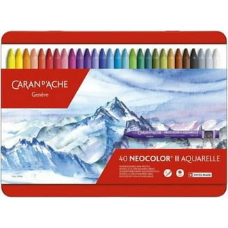 Caran d'Ache, Neocolor II Crayons, 30 Colors - Walmart.com