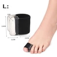 thumbnail image 1 of 1Pair Big Bone Thumb Toe Separator Bunion Splint Straightener Corrector Foot Care Tools Hallux Valgus Protector Orthotics, 1 of 5