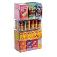 thumbnail image 2 of Set of 4 Clear Pantry Organizer Bins Stackable Household Plastic Food Storage Basket with Wide Open Front for Kitchen, Countertops, Cabinets, Refrigerator, Freezer, Bedrooms, Bathrooms - 12" Wide, 2 of 10