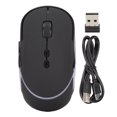 thumbnail image 1 of Ratón inalámbrico para juegos con 3 niveles de DPI ajustables, retroiluminación RGB, diseño ergonómico, recargable de 2,4 G, 1 of 14