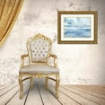 thumbnail image 3 of Barnes, Victoria 18x15 Gold Ornate Wood Framed with Double Matting Museum Art Print Titled - Calm Seascape I, 3 of 4
