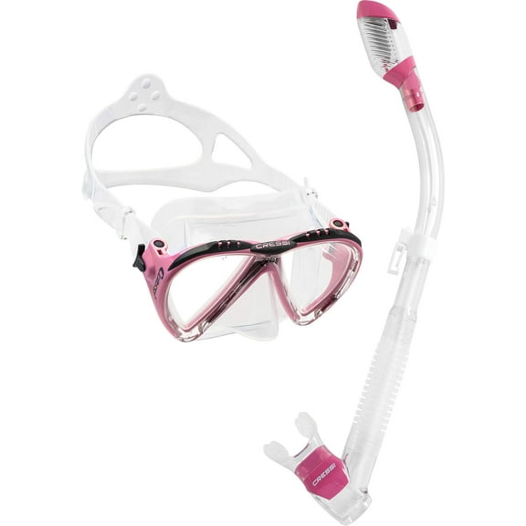 Cressi Lince Mask with Dry Snorkel Set