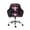Axolotl Flower, variant on FOR U DESIGNS Peacock Floral Print Dining Chair Cover Washable Leisure Arm Chair Protector Cross Legged Chairs Covers with Arms, Slipcover for Computer Vanity Chairs