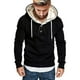 thumbnail image 4 of Gibobby Sudaderas y2k Sudaderas con capucha para hombre talla grande ajuste holgado holgadas para invierno(Negro,XG), 4 of 5