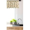 thumbnail image 3 of Ambesonne Acorn Window Valance, Colorful Oak Pattern, 54" X 18", Multicolor, 3 of 3