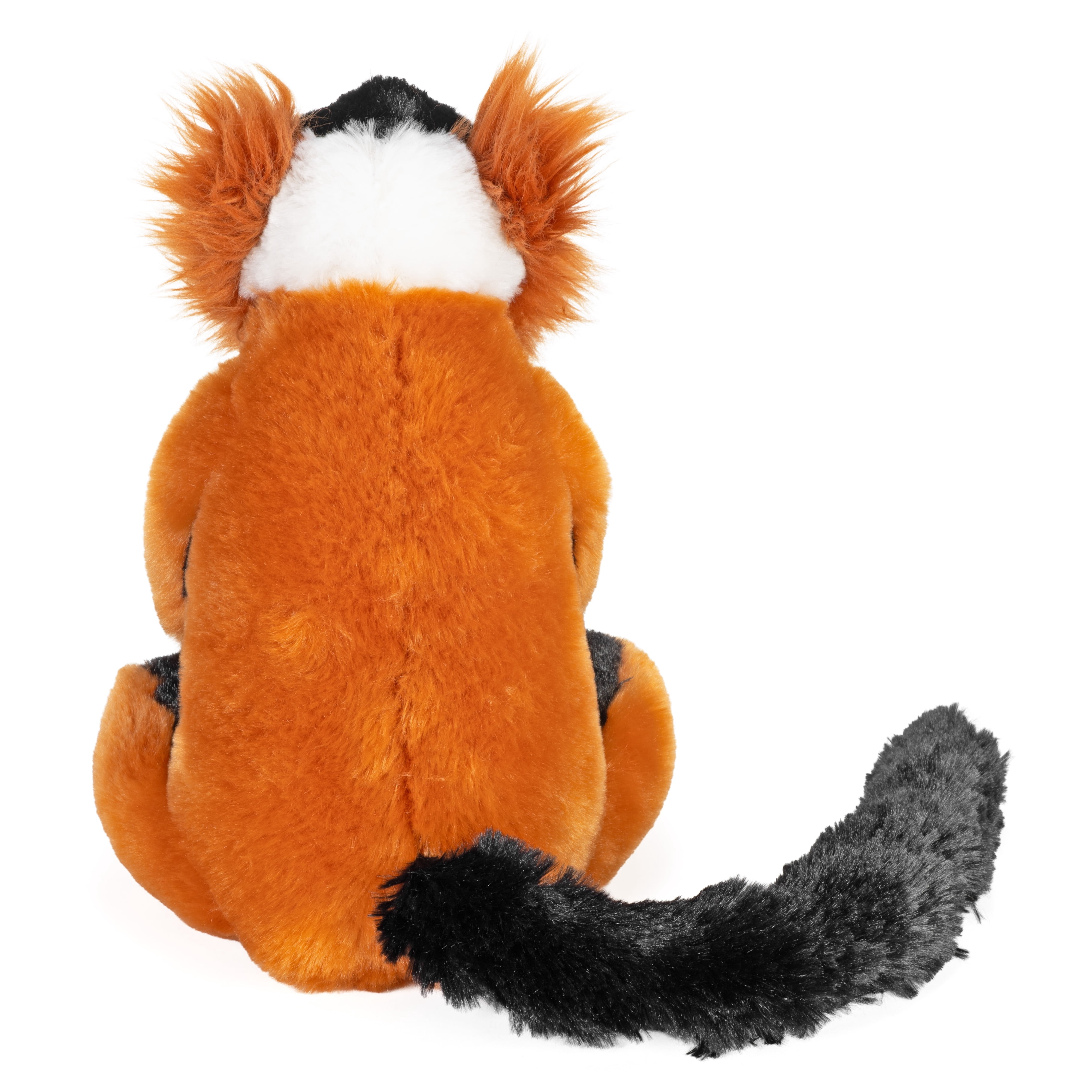 Wild Republic Lemur Red Ruffed, Cuddlekins, Stuffed Animal, 12 Inches, Gift for Kids, Plush Toy, Fill is Spun Recycled Water Bottles