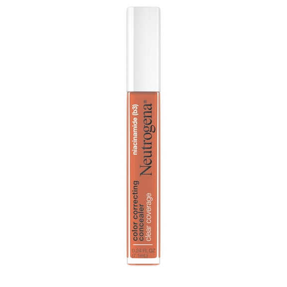 Neutrogena Clear Coverage Correcting Deep Peach Concealer, 0.24 fl. oz