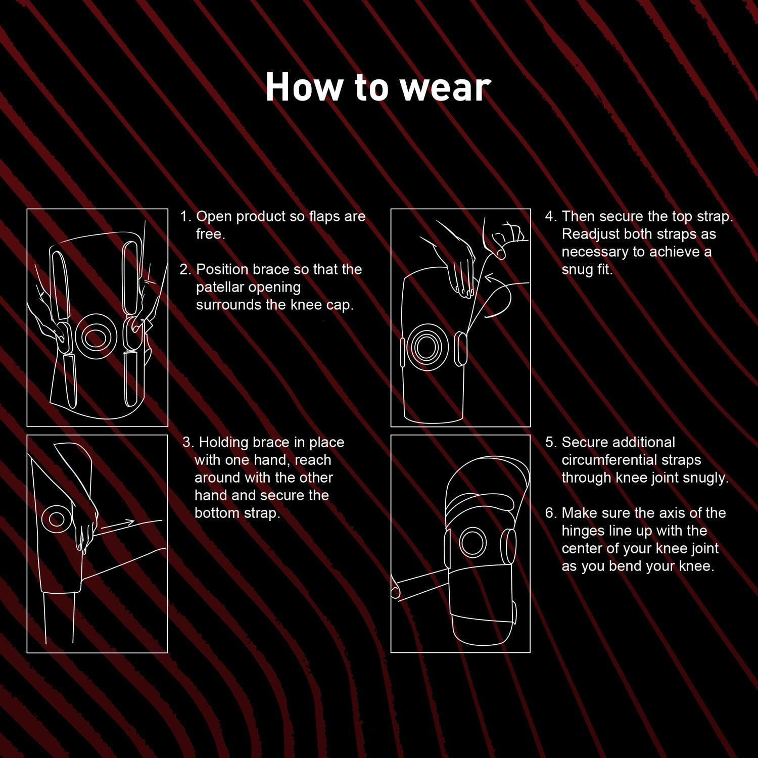 Zoyer Recovery+ Essential ROM Knee Brace (Universal Fit)