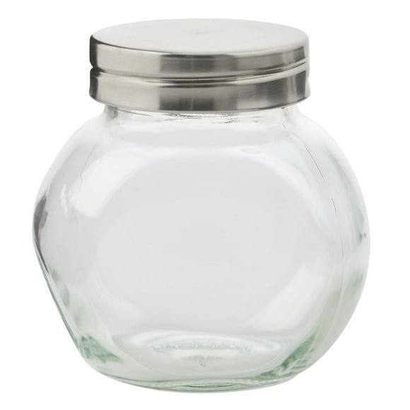 Trudeau Marshall Spice Jar, 210ml, Glass, Stainless Steel Sugar or Spice Shaker