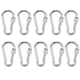 thumbnail image 2 of Broche de hebilla para colgar, gancho de seguridad de 10 piezas, gancho de seguridad inoxidable, gancho de presión, funcionamiento suave, 2 of 8