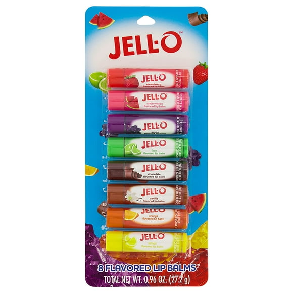 Bálsamo labial Jell-O (paquete de 8)