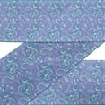 thumbnail image 1 of IBA Indianbeautifulart Purple Leaves|Bird & Floral Artistic Printed Ribbon&nbsp;Trim&nbsp;By 9 Yard Dupion Fabric Laces For Crafts Sewing Accessories 3 Inches, 1 of 1