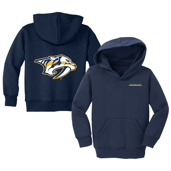 Toddler Chad & Jake Navy Nashville Predators Pullover Hoodie