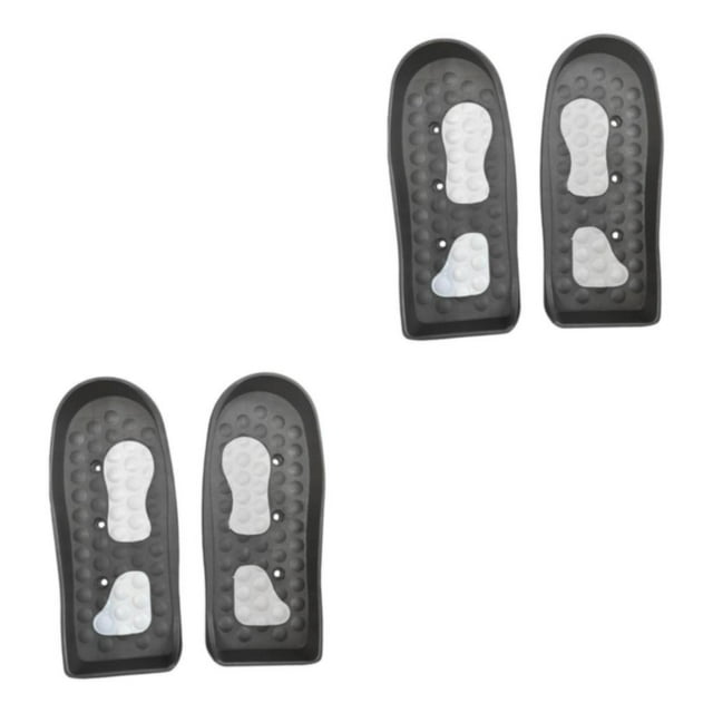 relayinert Durable Universal Elliptical Machine Pedals Lightweight for Efficient Workout Gym Supplies Style A 2Set