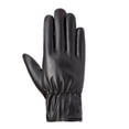 thumbnail image 4 of Touchscreen Driving Gloves Women Fleece Lining Leather Gloves Cycling Gloves, 4 of 18