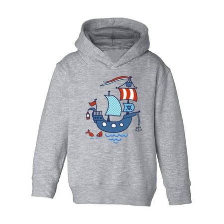 

Pirate Ship And Little Fish Hoodie Toddler -Image by Shutterstock 5 Toddler