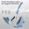 thumbnail image 6 of HOZVOMI Dinosaur Rice Spoon, Children's Toy Spoon, Silicone Handle, Stainless Steel, Gift Box, 6 of 6