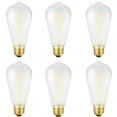 thumbnail image 1 of Bombilla LED HOMOSUM E26 esmerilada de 6 W (equivalente a 60 W), color blanco cálido, 1 of 9