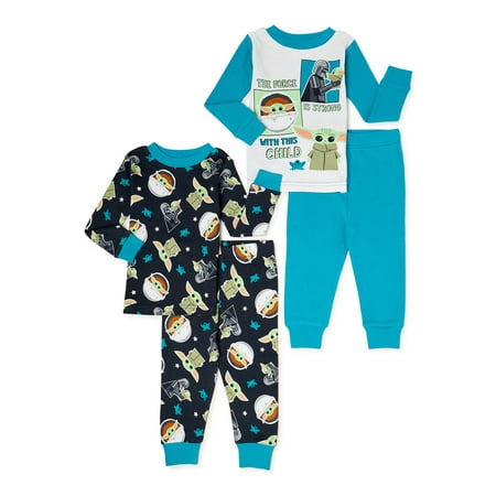 

Star Wars Baby and Toddler Boys Cotton Pajama Set 4-Piece