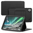 thumbnail image 7 of Business-Style Case for Samsung Galaxy Tab A9 (SM-X110) Tablet 8.7" (2023), Heavy-Duty Case with Magnetic Stand /Card Slots /Auto Sleep Wake Function, PU Leather Protective Classic Folio Cover, Black, 7 of 7