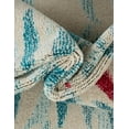 thumbnail image 4 of Unique Loom Positano Collection Area Rug - Shoal (2' 7" x 10' Runner Beige/Blue), 4 of 7