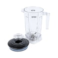 thumbnail image 4 of Restaurantware-Hi Tek 64 Ounce Commercial Blender Jar, 1 Replacement Jar For Heavy-Duty Commercial Blender - 'S' Shaped Blade, Shatterproof, Clear Tritan Container, For Juices Or Smoothies, 4 of 10