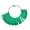 Green, variant on Ring Measurement Gauge Plastic Construction 5 Color Travel Jewelry Assistant