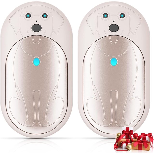 Biwat Rechargeable Hand Warmers 2 Pack, 6000mAh, 20Hrs Long Lasting, 3 Heat Levels, Portable Electric Hand Warmers for Men Women, Ideal for Outdoor Activities, Hunting, Golf, Camping, Winter Gift