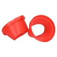 thumbnail image 1 of Car Speaker Waterproof Cover, Universal Red Horn Spacer Protective Pad  for Auto Accessories for Car Audio System, 1 of 7