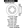 thumbnail image 3 of Centric Parts Disc Brake Rotor P/N:120.66026 Fits select: 1994-1999 DODGE RAM 2500, 1994-1999 DODGE RAM 3500, 3 of 3