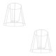 thumbnail image 1 of Injueey Lamp Shade Frame Chandelier Cover Bracket Teahouse  Room Living for Home Campana 12cmx17cmx16cm 2piezas, 1 of 1