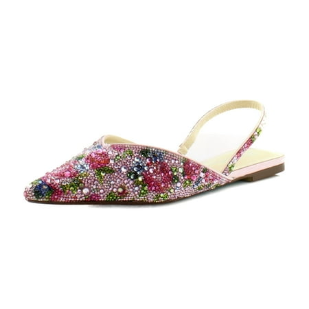 

Betsey Johnson Vance Women s Flats Floral Multi Size 7.5 M