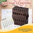 thumbnail image 3 of TimeBlocks Connected Calendar Stamp, Consolidated Numbers Stamp, Perpetual Calendar Stamp for Study & Planning, 3 of 5