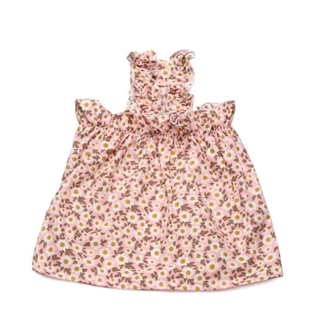Cute Small and Medium Dog Princess Style Cotton Dog Clothes Pet Outfits Mesh Skirt Dress Pet Skirt Pet Dog Clothes PURPLE&PINK M