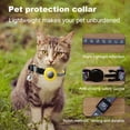 thumbnail image 3 of Guiexla Reflective Pet Collar Durable Adjustable Strap with Bell Buckle Fixing Comfortable to Wear Pet Collar for AirTag, 3 of 8
