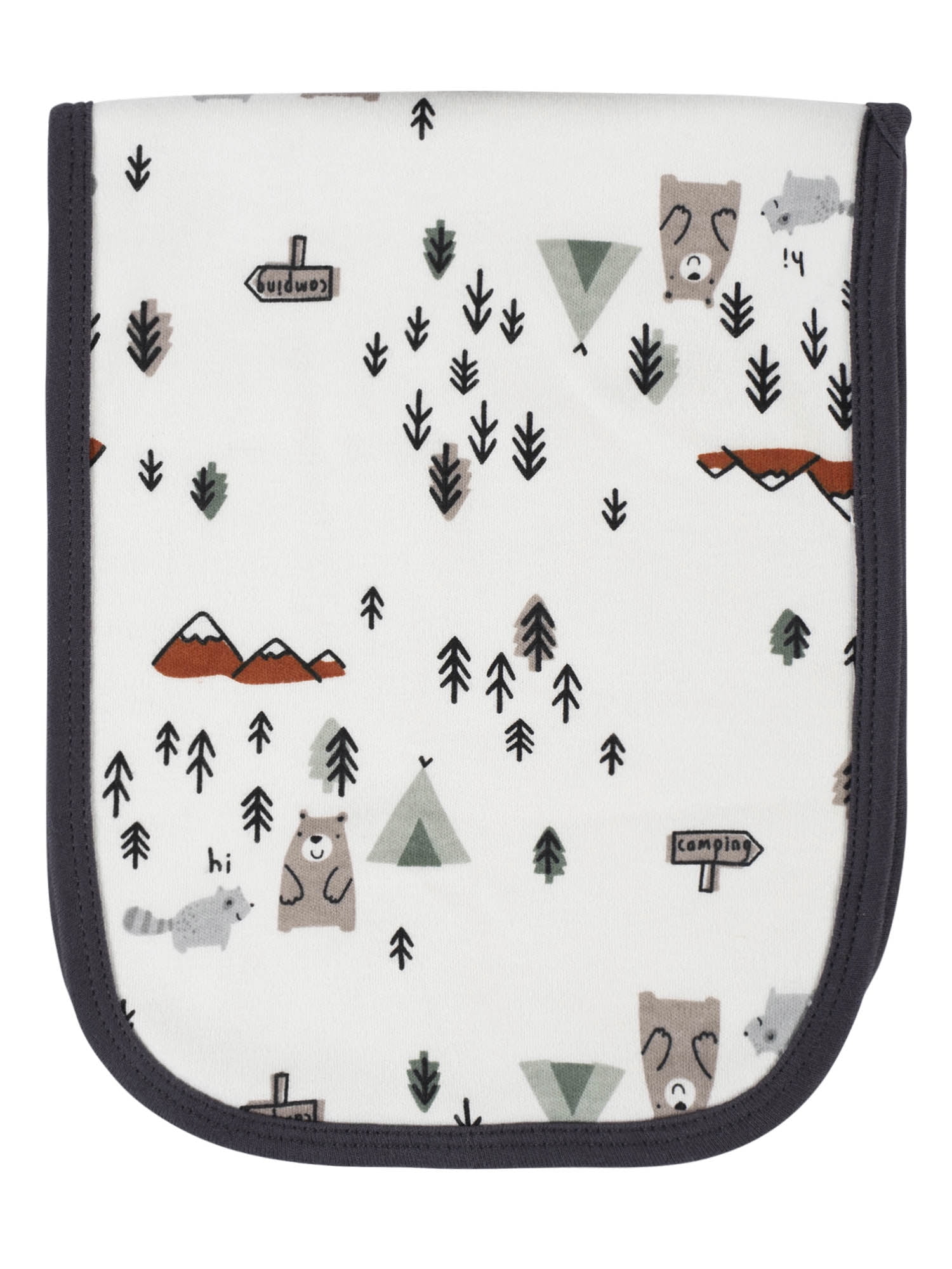 Gerber Cotton Burp Cloth, 3pk Unisex