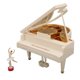 thumbnail image 3 of Dekaim Caja De Música De Piano Mecánica Bailarina Clásica Ballet Chica Bailando En El Piano Caja De Música para Mujeres Niñas, 3 of 5