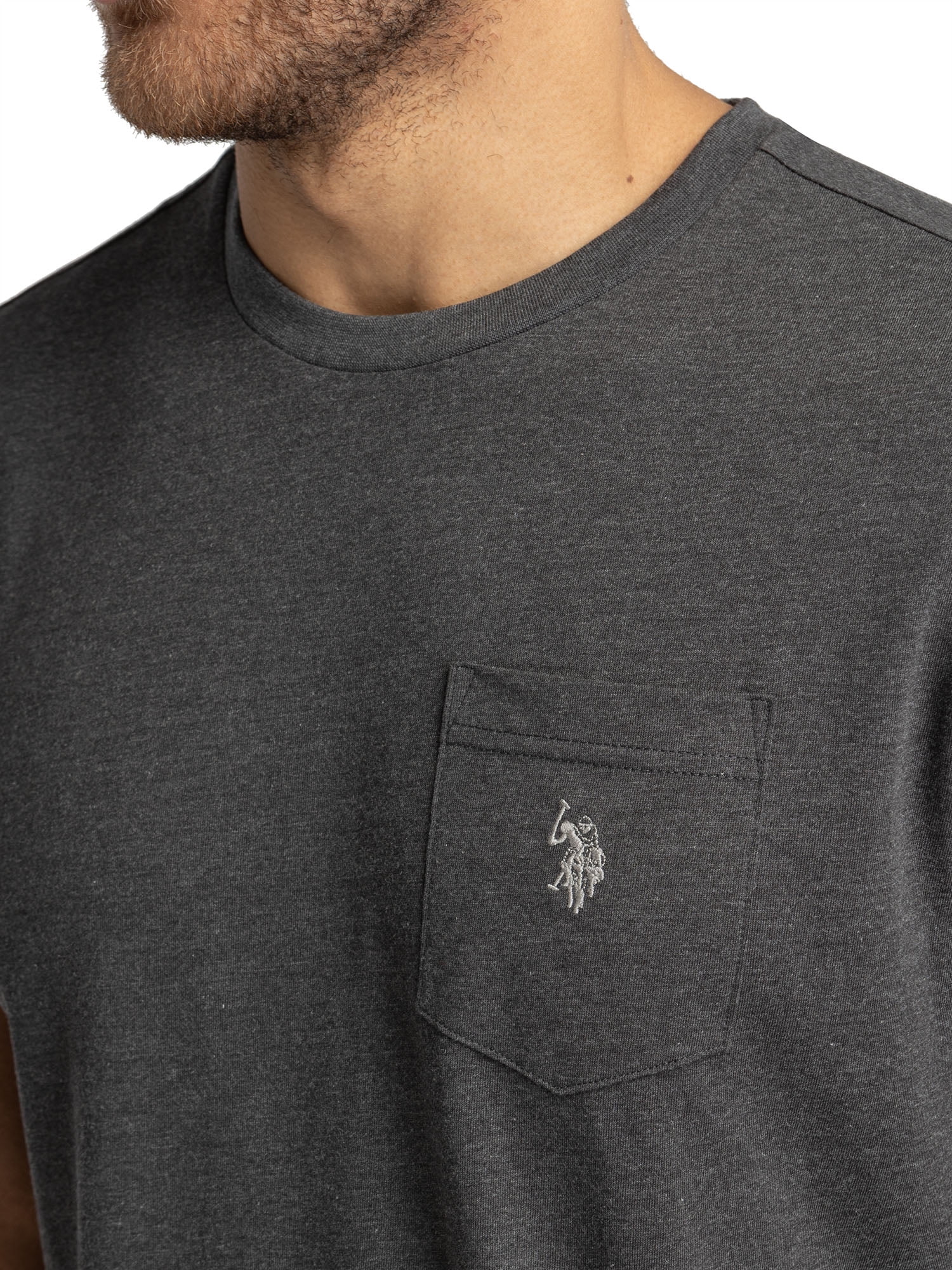 U.S. Polo Assn. Men's Short Sleeve Crew Neck Pocket T-Shirt