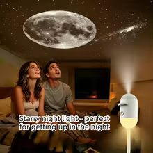 thumbnail image 3 of Proyector de luz nocturna 2 en 1, proyector de luz nocturna ajustable de 360° para dormitorio, proyector de cielo estrellado portátil USB con filtro de proyección deslizante de 3/6/12/24, 3 of 4