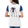 thumbnail image 2 of Women's G-III 4Her by Carl Banks White/Royal Buffalo Bills Fashion Illustration T-Shirt, 2 of 2