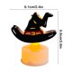 thumbnail image 3 of Juego de Velas Sin Llama con Forma de Murciélago para Halloween | Velas de Té a Pilas | Plástico Amarillo | 8 X 6 X 3 Cm | Decoración para Fiestas En Casa | 1 Vela, 3 of 6