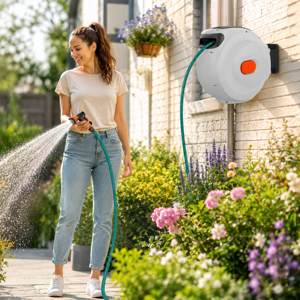 Retractable Hose Reel Automatic