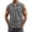 AB69 Grey, variant on Bainana Washed Collar Tank Tops For Mens Regular Fit Sleeveless Button Up Muscle Shirts Summer Running Beach Gentleman Vest Army Green Size L