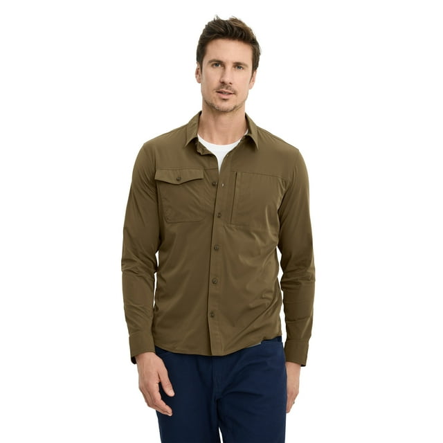 Jockey Chemise Technique à Manches Longues pour Hommes