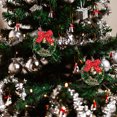 thumbnail image 1 of unbranded 12Ud Guirnaldas Pequeñas Para Decorar Árbol De Con De Y Lazo Multicolor, 1 of 6