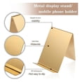 thumbnail image 3 of Book Display Stand,Stainless Steels Easel Stand for Display, Tablet Display Stand for Displaying Pictures, Artwork, CD, 3 of 5