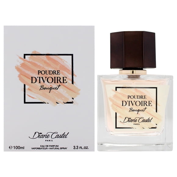 Perfume Diane Castel Poudre D Ivoire Eau de Parfum para mujer, 100 ml