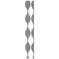 thumbnail image 6 of Ekena Millwork 94"H x 1/8"T Ozark Adjustable Acrylic Decorative Slat Wall Panel Kit, Gold Mirror (contains 8 Slats + 1 Straight Edge Starter Slat), 6 of 11